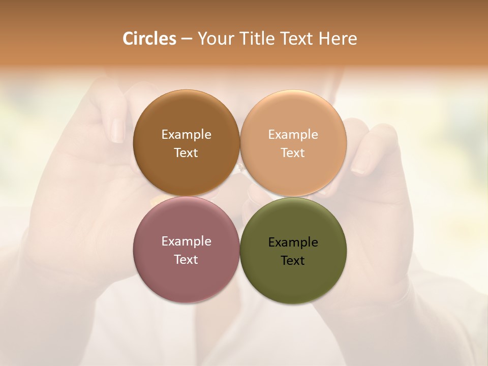 Stress Healthy Caucasian PowerPoint Template