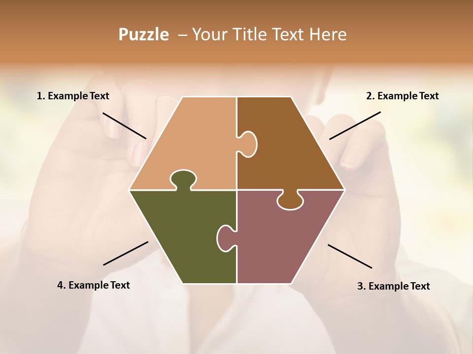 Stress Healthy Caucasian PowerPoint Template