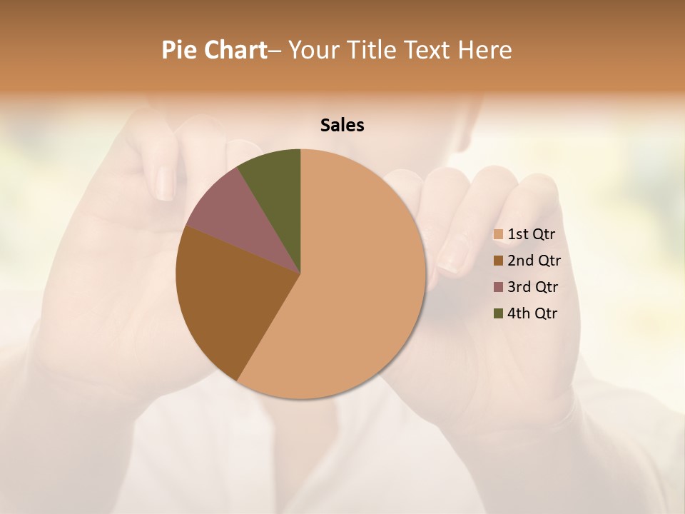 Stress Healthy Caucasian PowerPoint Template