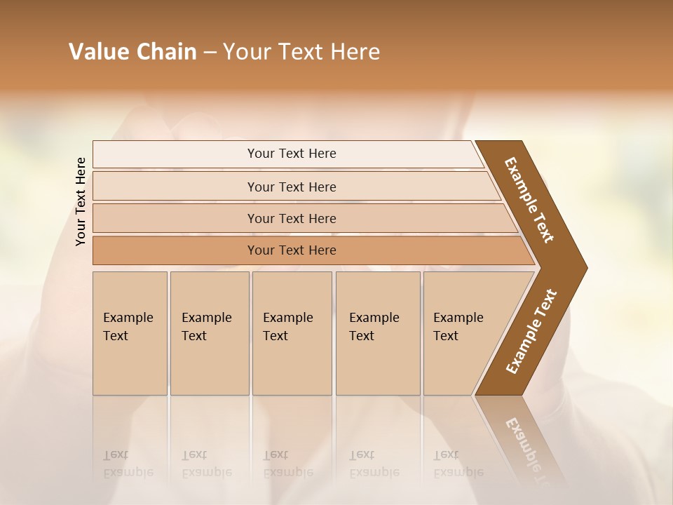 Stress Healthy Caucasian PowerPoint Template