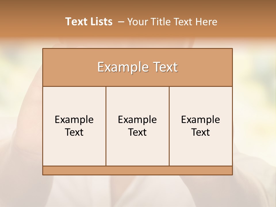Stress Healthy Caucasian PowerPoint Template