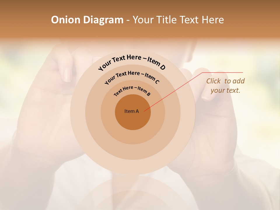 Stress Healthy Caucasian PowerPoint Template