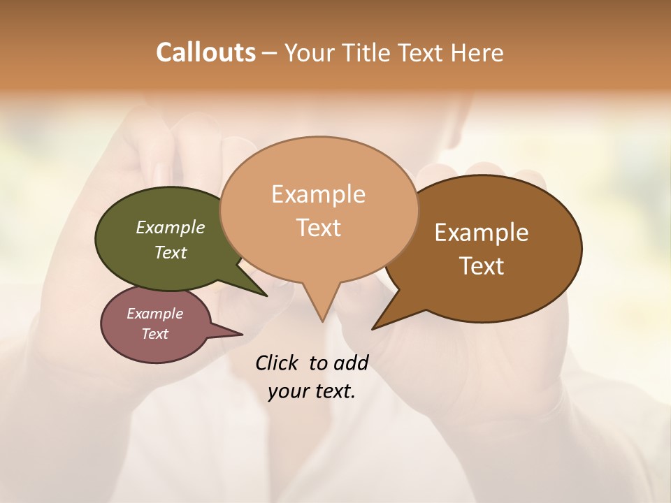 Stress Healthy Caucasian PowerPoint Template