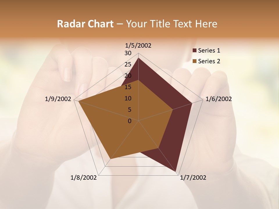 Stress Healthy Caucasian PowerPoint Template