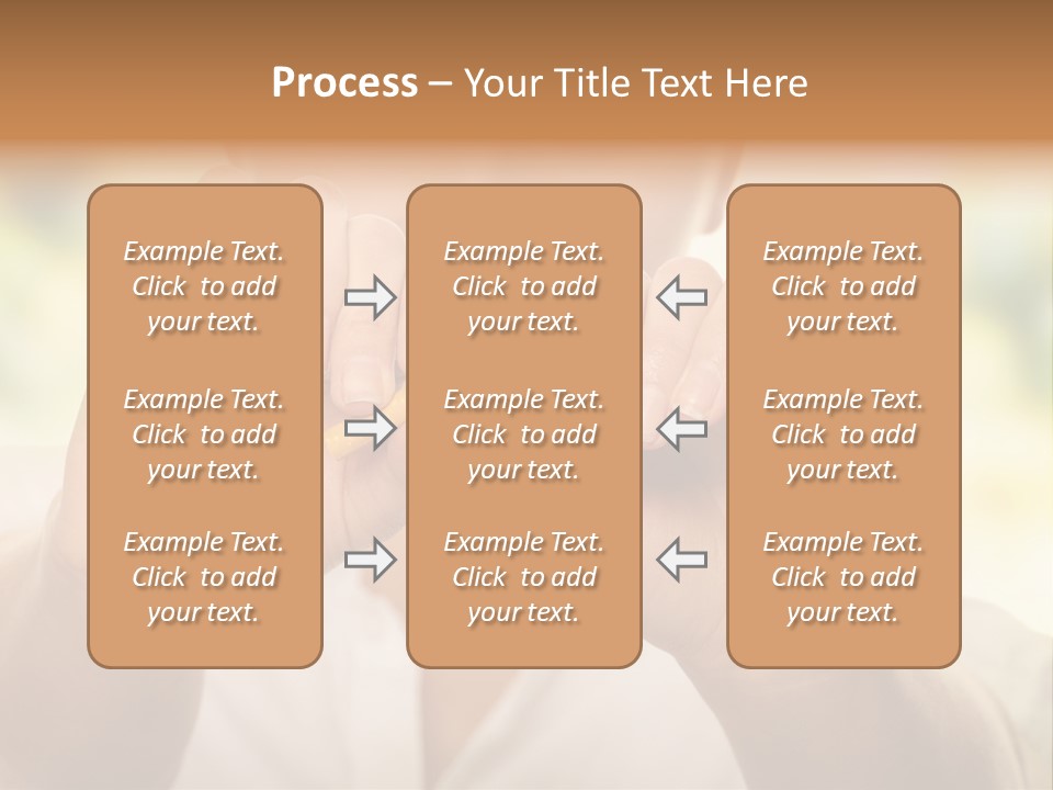 Stress Healthy Caucasian PowerPoint Template