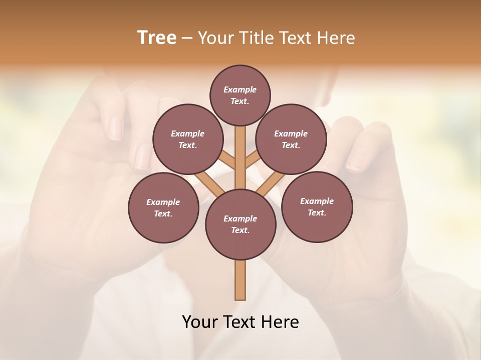 Stress Healthy Caucasian PowerPoint Template