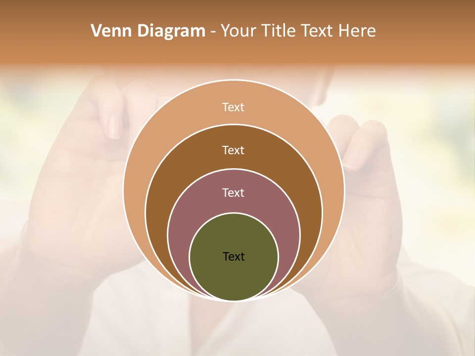 Stress Healthy Caucasian PowerPoint Template