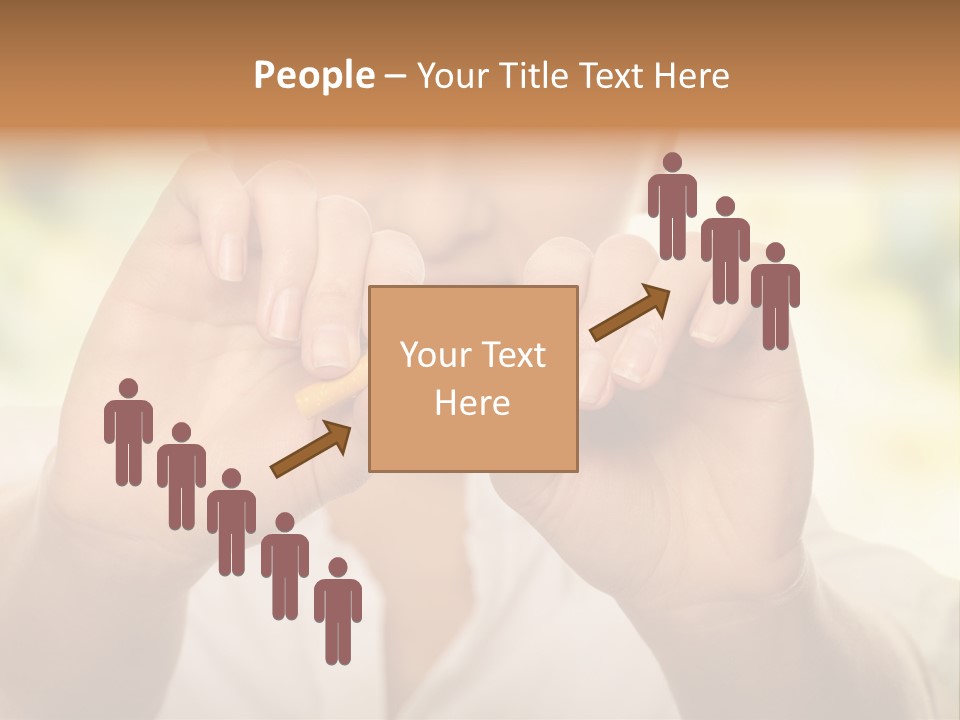 Stress Healthy Caucasian PowerPoint Template