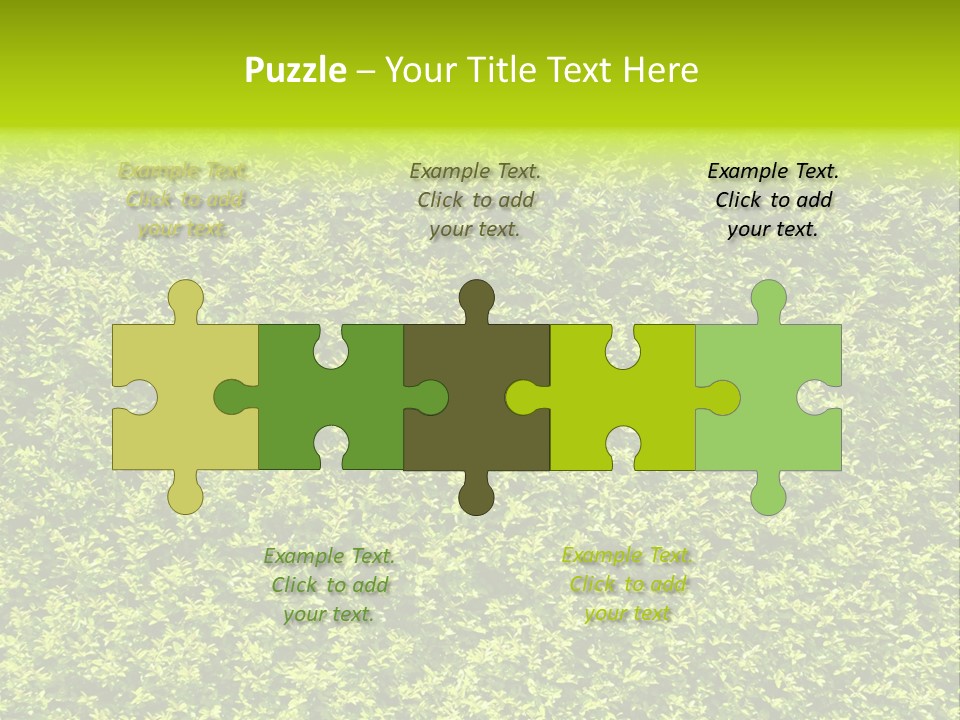 Green Eco Lush PowerPoint Template