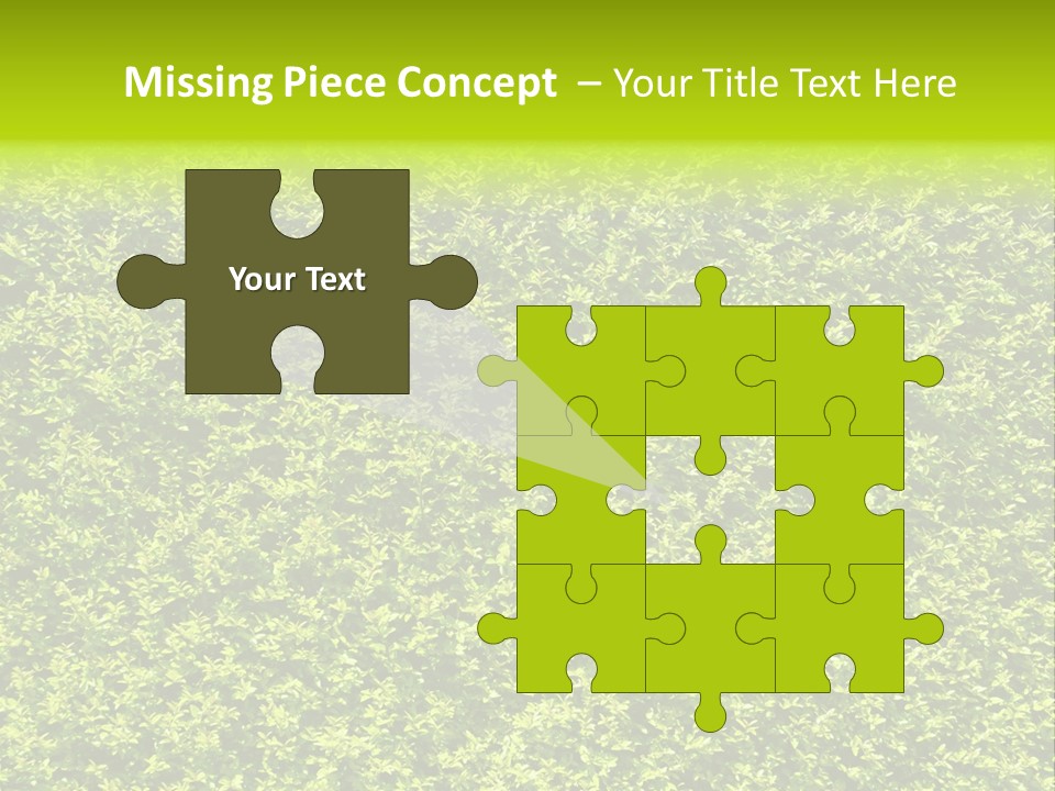 Green Eco Lush PowerPoint Template