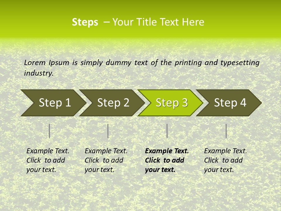 Green Eco Lush PowerPoint Template