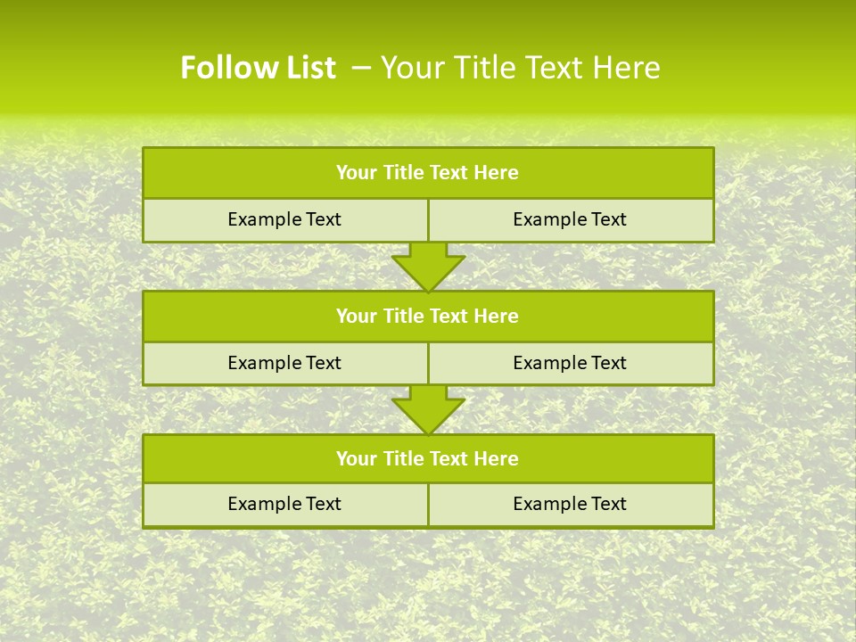 Green Eco Lush PowerPoint Template