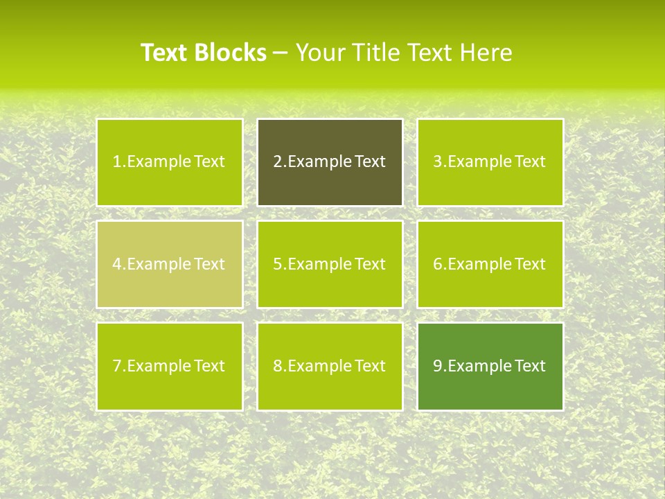 Green Eco Lush PowerPoint Template