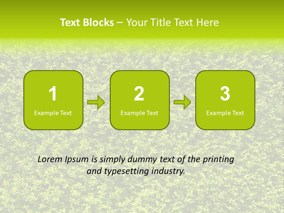 Green Eco Lush PowerPoint Template