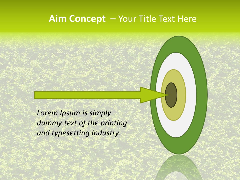 Green Eco Lush PowerPoint Template