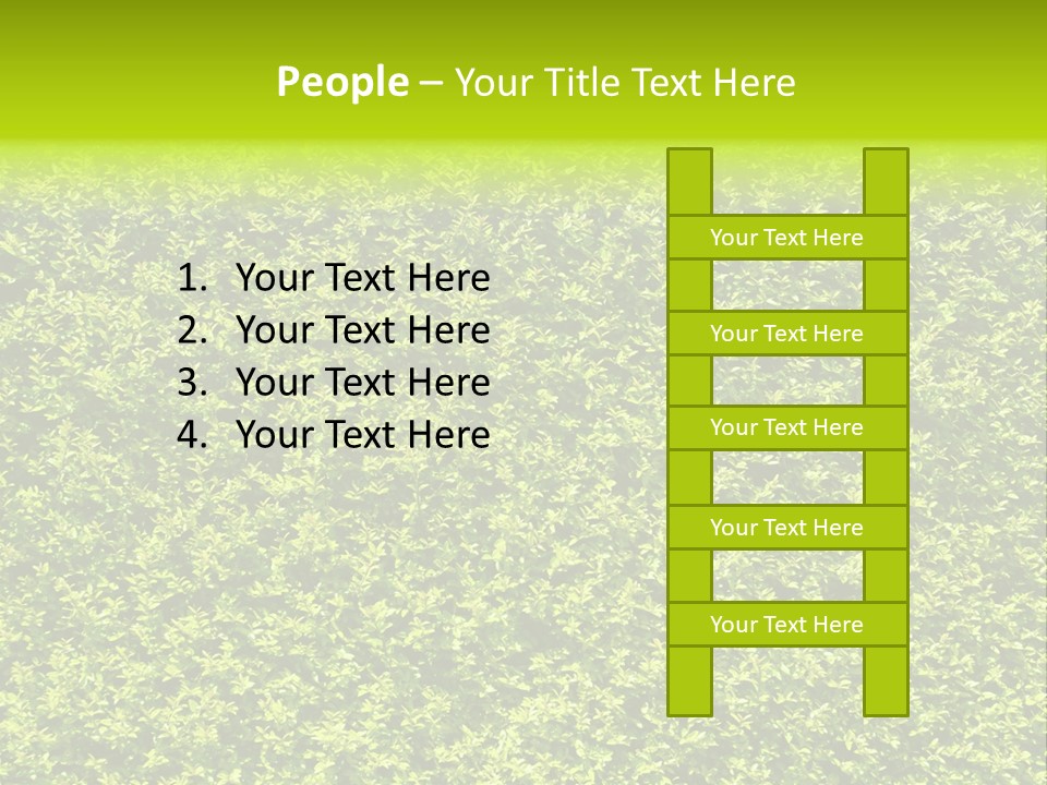 Green Eco Lush PowerPoint Template