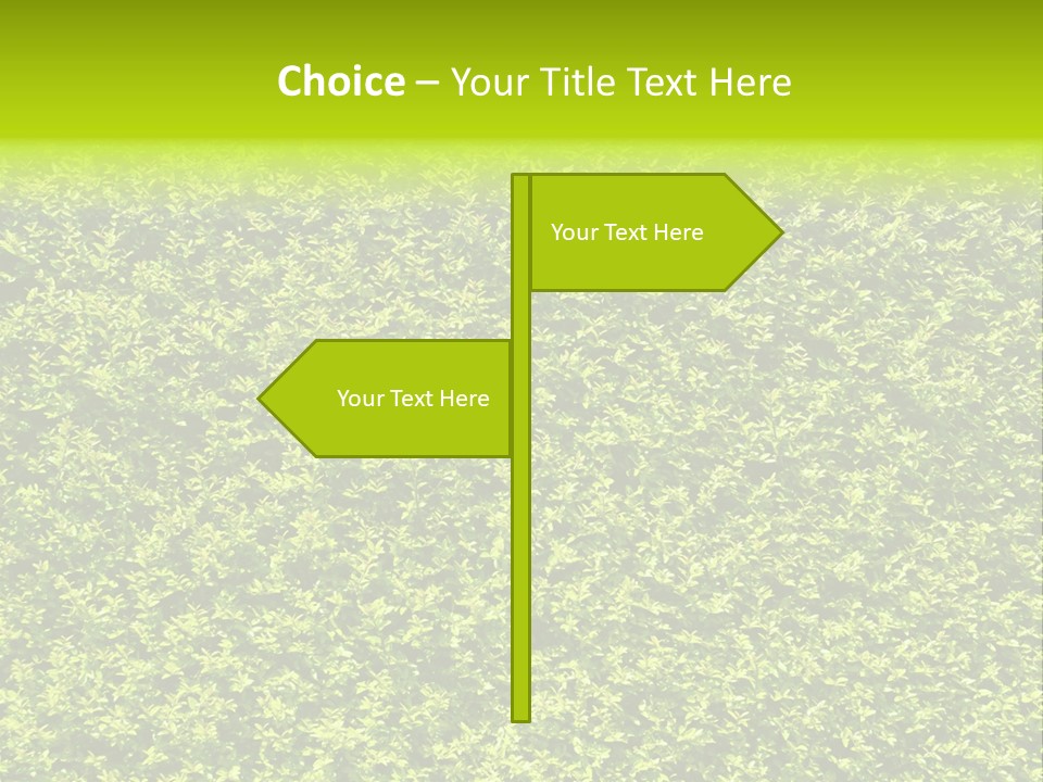 Green Eco Lush PowerPoint Template