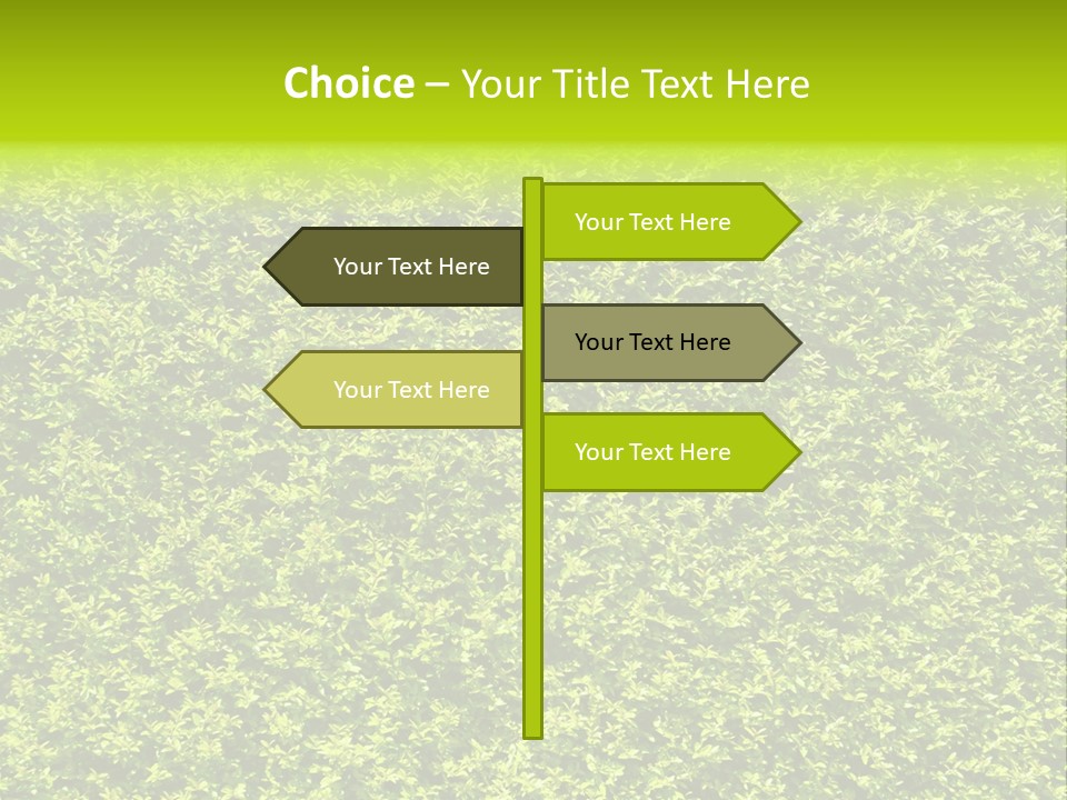 Green Eco Lush PowerPoint Template