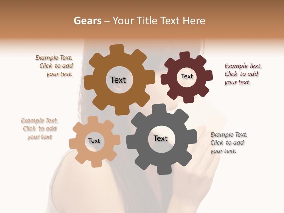 Friendly Thin Expression PowerPoint Template