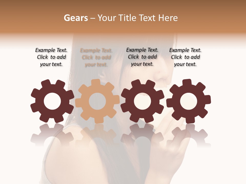 Friendly Thin Expression PowerPoint Template