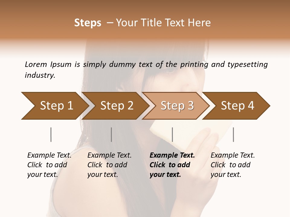 Friendly Thin Expression PowerPoint Template
