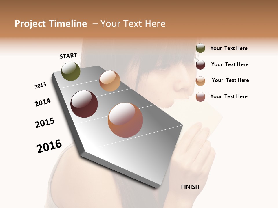 Friendly Thin Expression PowerPoint Template