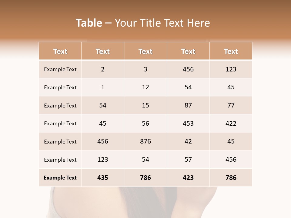 Friendly Thin Expression PowerPoint Template