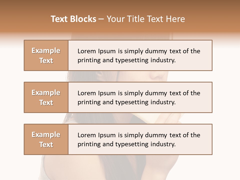 Friendly Thin Expression PowerPoint Template