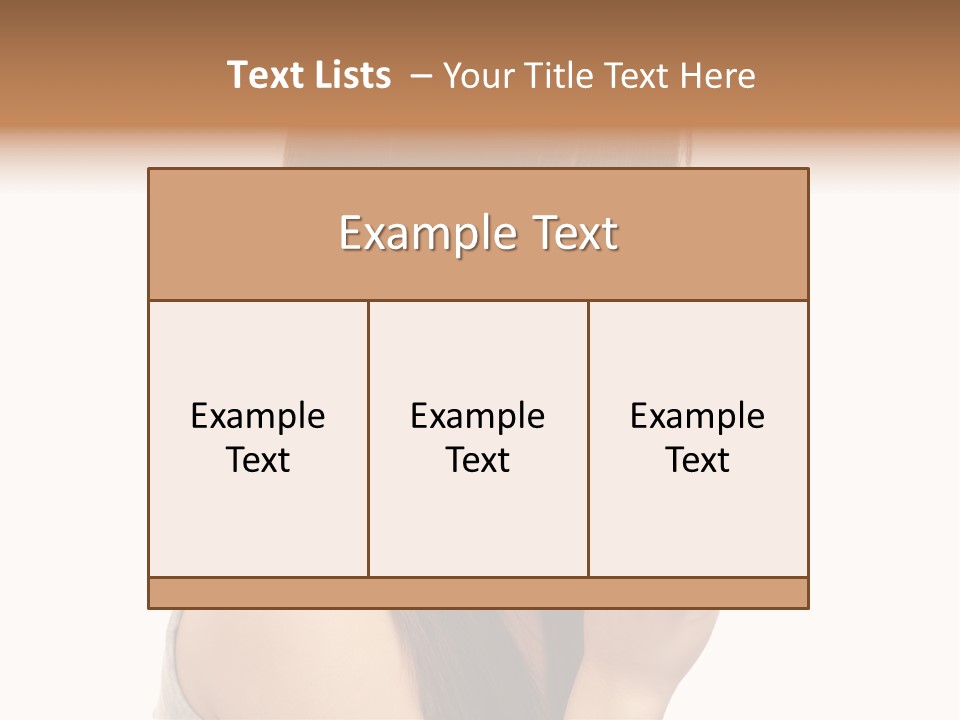 Friendly Thin Expression PowerPoint Template
