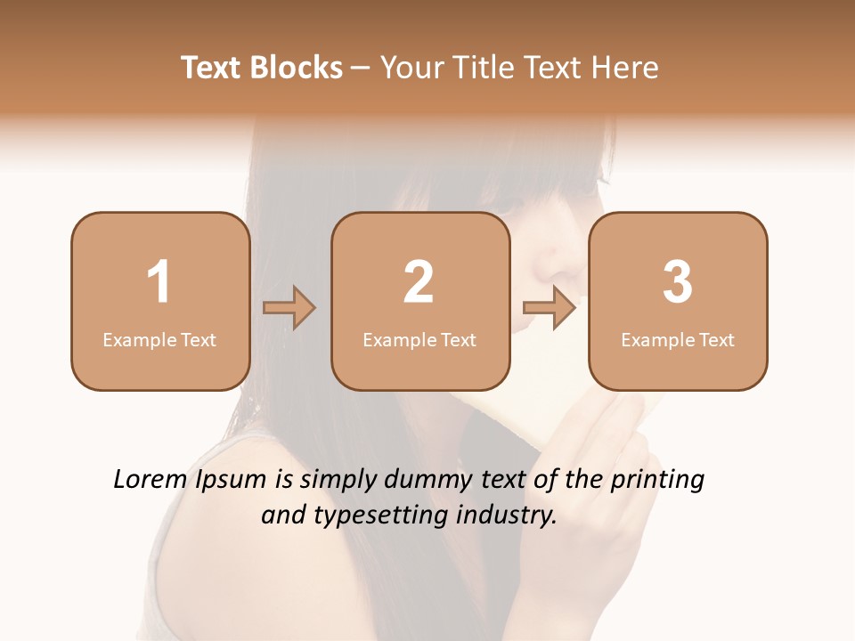 Friendly Thin Expression PowerPoint Template