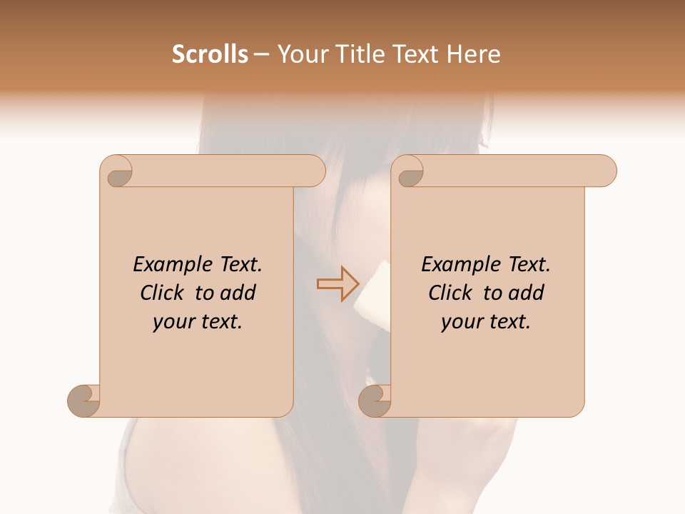 Friendly Thin Expression PowerPoint Template