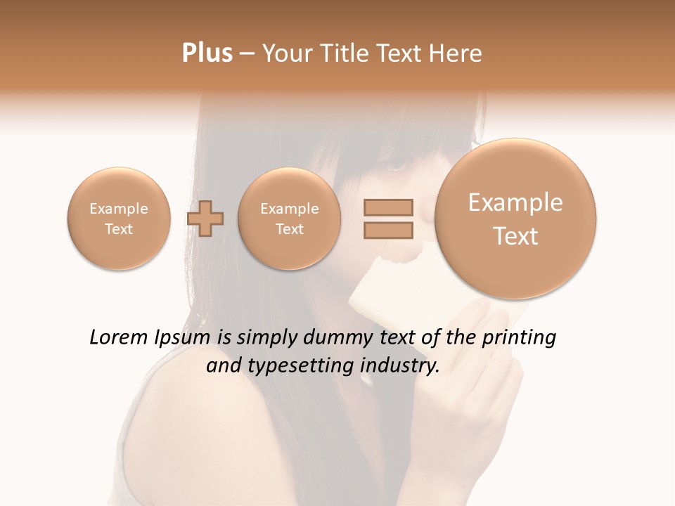 Friendly Thin Expression PowerPoint Template