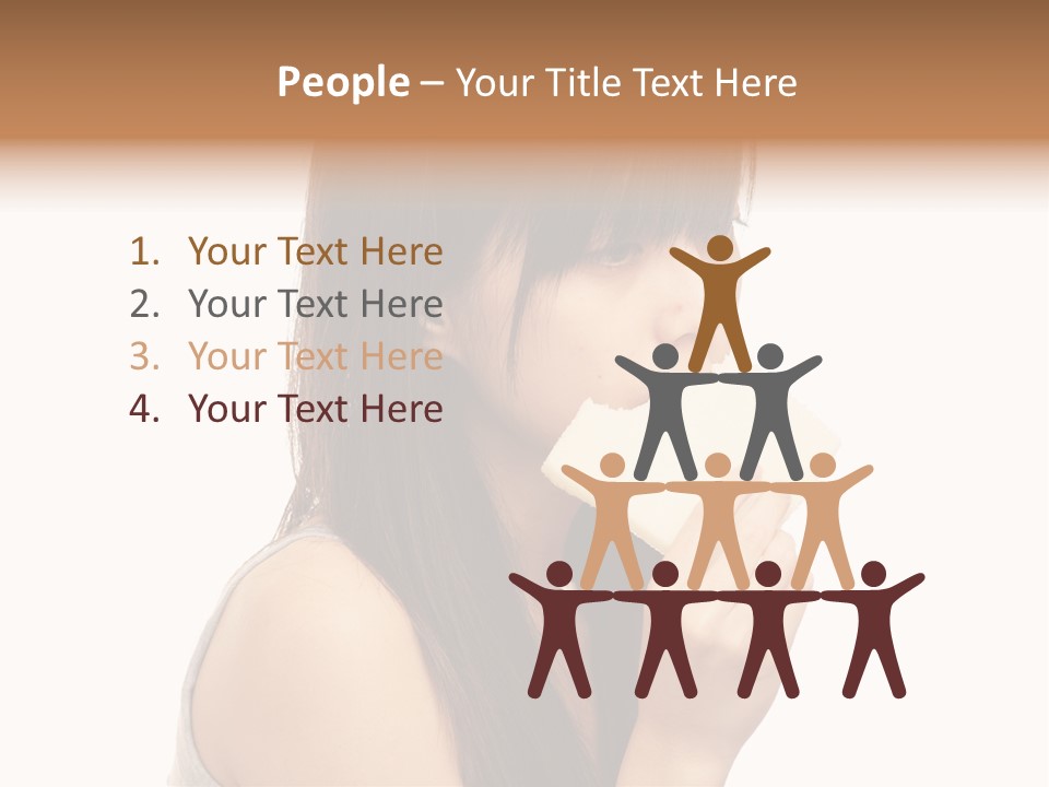 Friendly Thin Expression PowerPoint Template