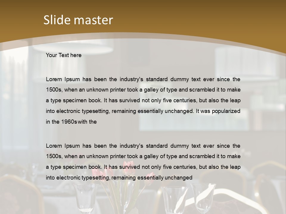 Color Plate Comfortable PowerPoint Template