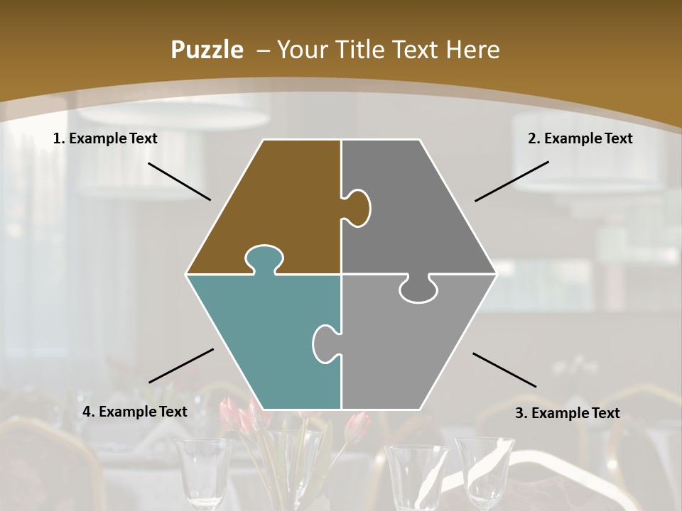 Color Plate Comfortable PowerPoint Template