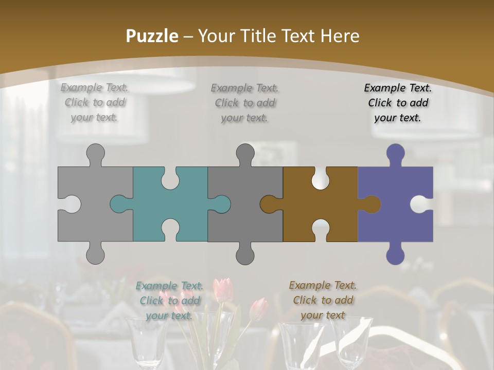 Color Plate Comfortable PowerPoint Template