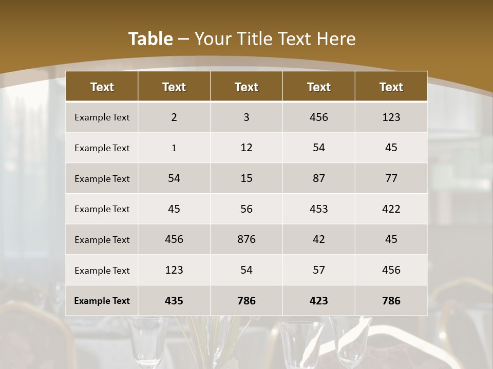 Color Plate Comfortable PowerPoint Template