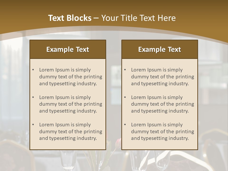 Color Plate Comfortable PowerPoint Template