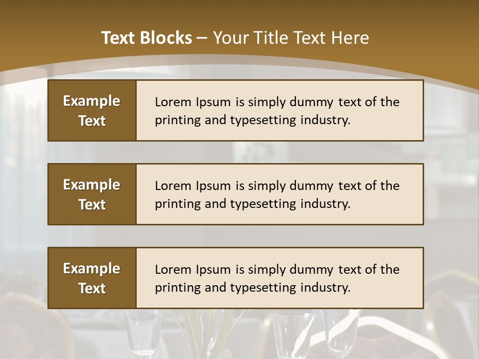 Color Plate Comfortable PowerPoint Template