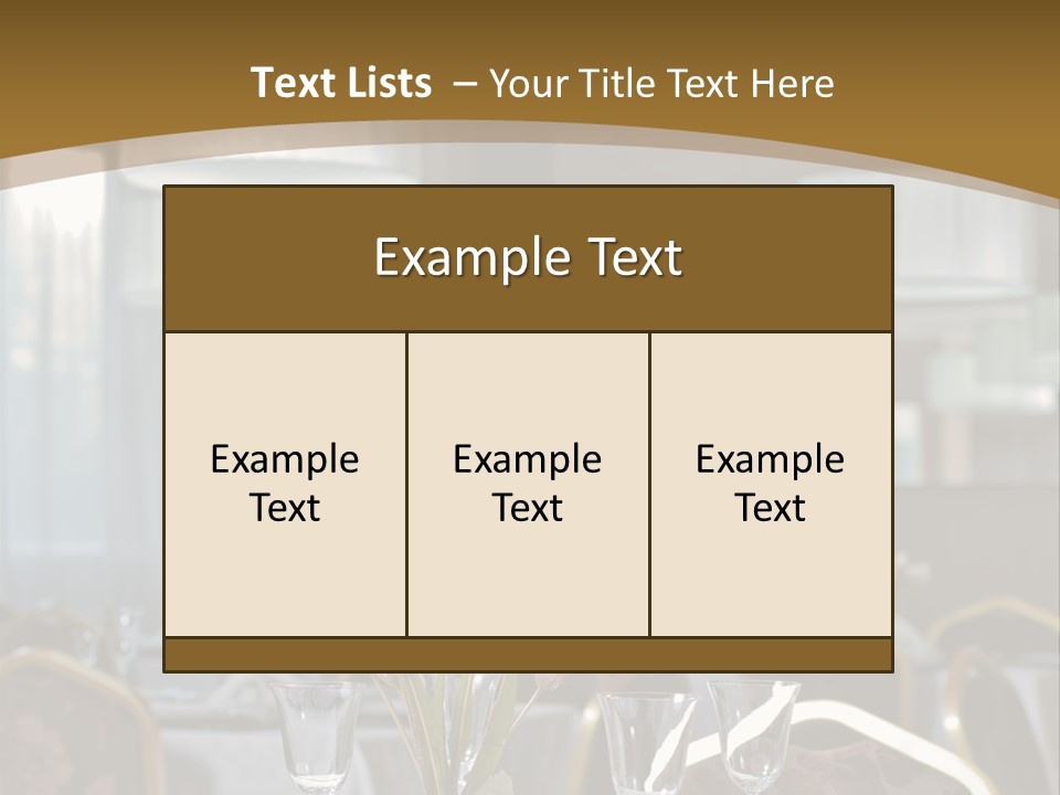Color Plate Comfortable PowerPoint Template