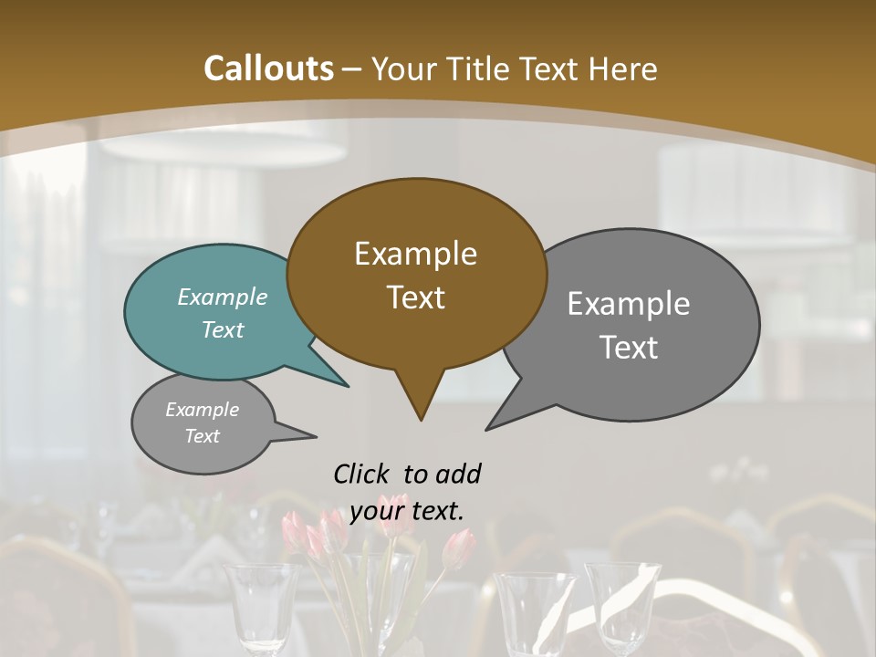 Color Plate Comfortable PowerPoint Template