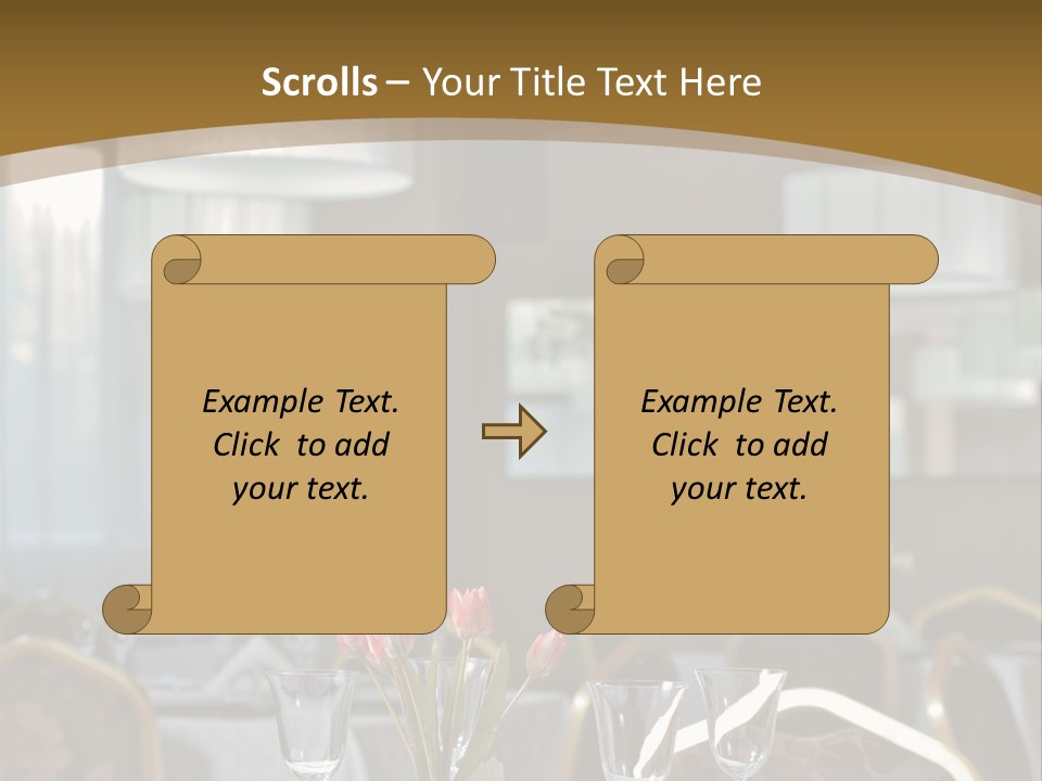 Color Plate Comfortable PowerPoint Template
