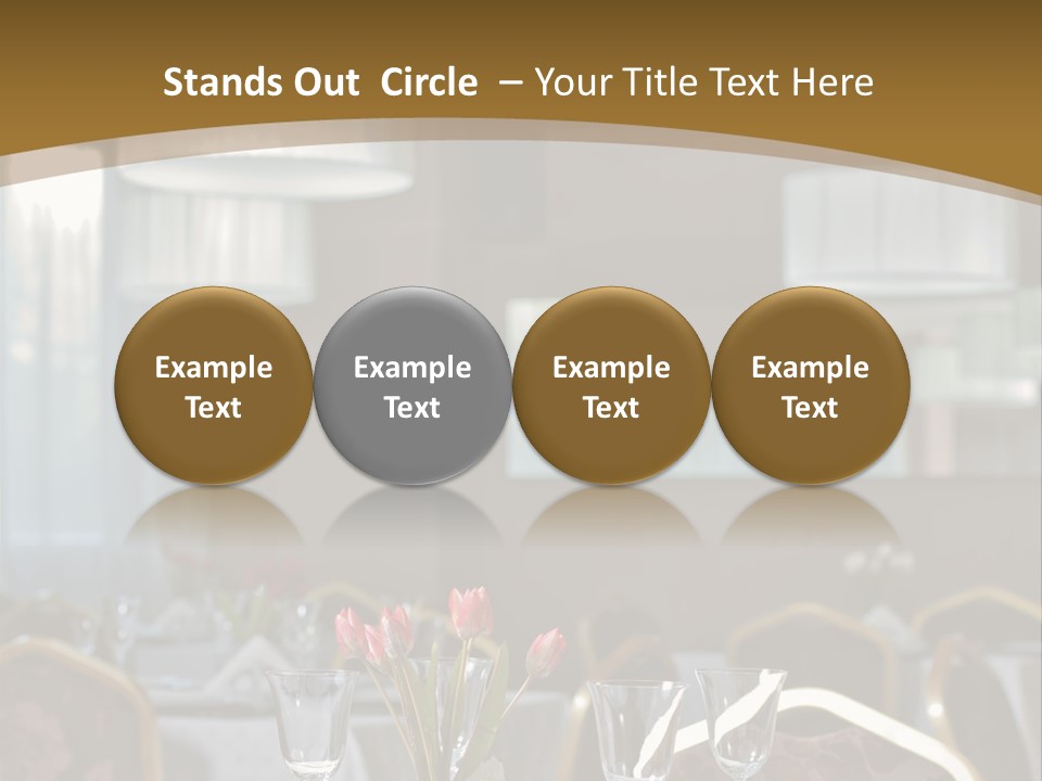 Color Plate Comfortable PowerPoint Template