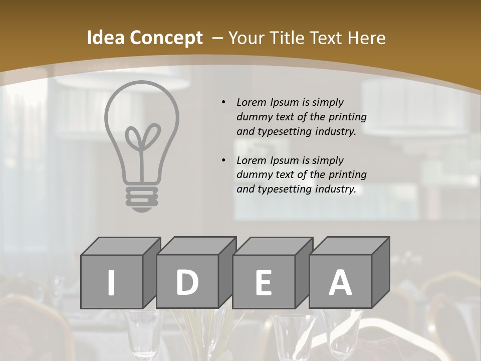 Color Plate Comfortable PowerPoint Template