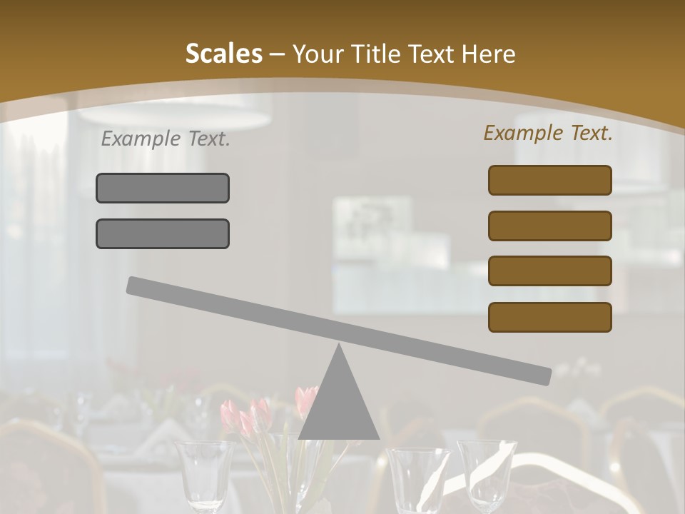 Color Plate Comfortable PowerPoint Template