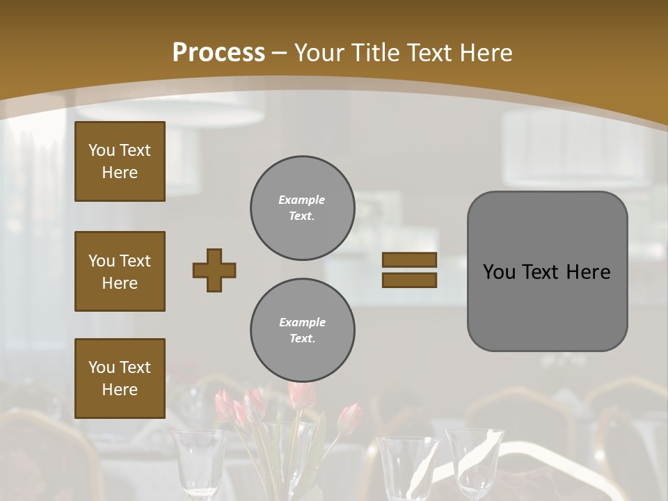 Color Plate Comfortable PowerPoint Template