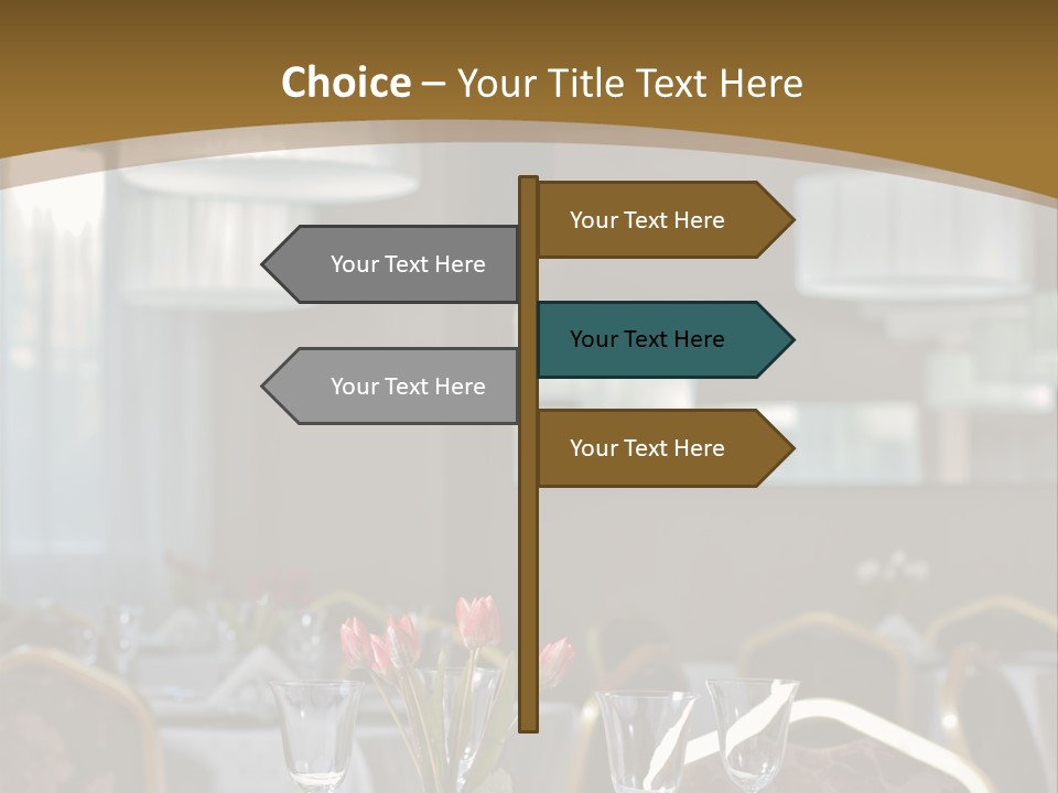 Color Plate Comfortable PowerPoint Template
