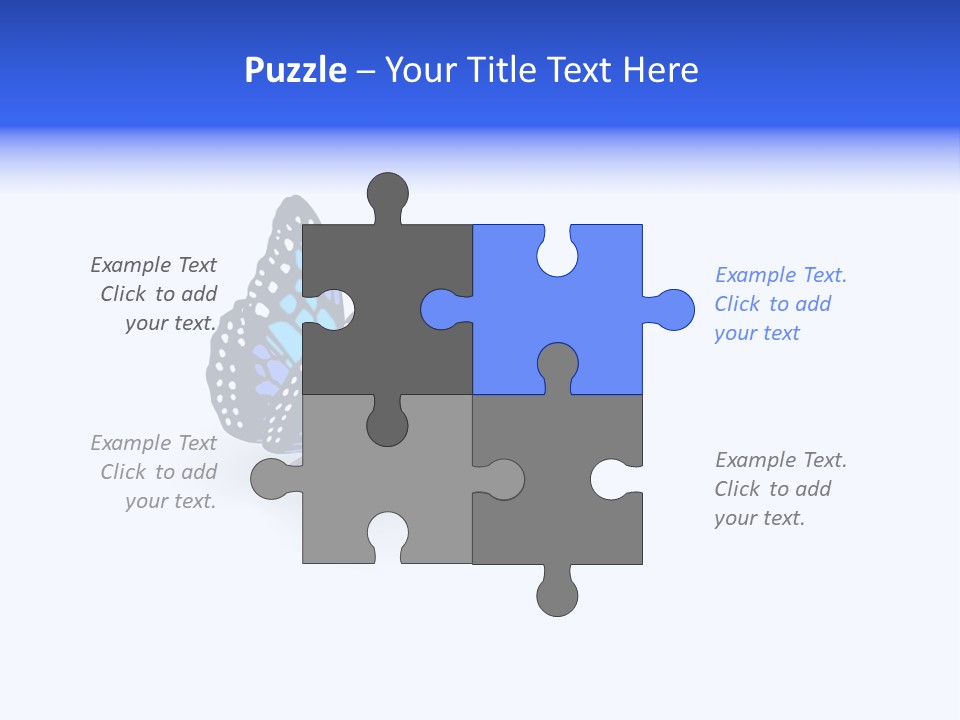 Insect Butterfly Wildlife PowerPoint Template