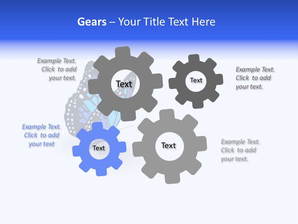 Insect Butterfly Wildlife PowerPoint Template