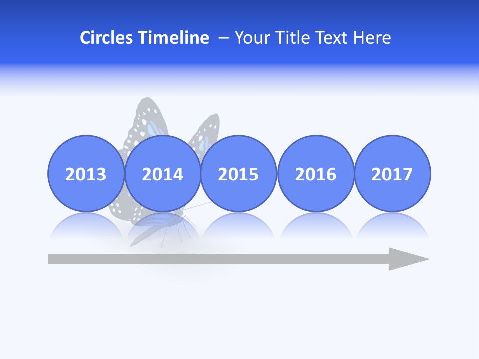 Insect Butterfly Wildlife PowerPoint Template